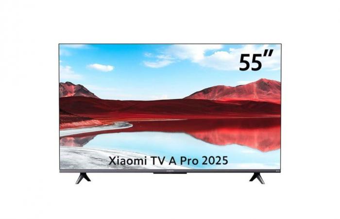 Just announced, the Xiaomi TV A Pro 55″ 2025 television is already on sale for Single Day