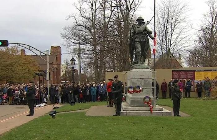 Ceremonies to mark Remembrance Day in the Atlantic