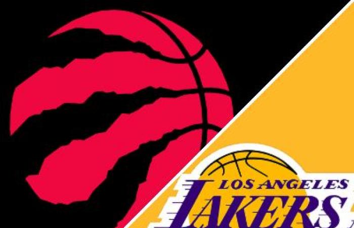 Lakers 123-103 Raptors (Nov 10, 2024) Game Recap