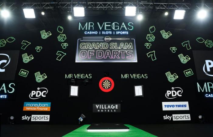 2024 Mr Vegas Grand Slam of Darts – Day Three latest