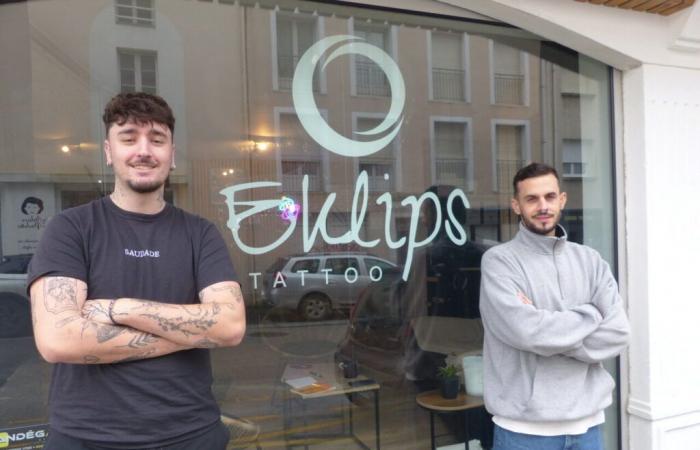 Eklips, a new tattoo parlor on rue Sadi-Carnot, in La Roche-sur-Yon