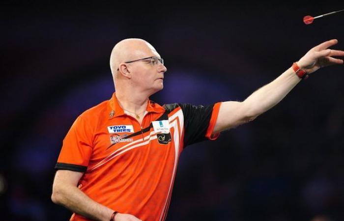 Clonoe’s Mickey Mansell qualifies for Grand Slam of Darts knockouts in debut appearance