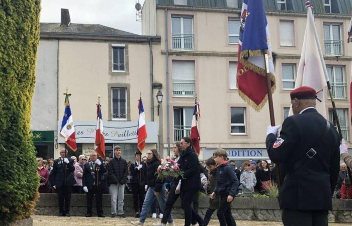 Bressuire. Youth concerned by the 106th anniversary of the armistice of the First War