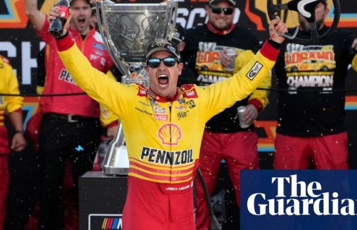 Joey Logano wins his third Nascar title after relentless drive at Phoenix Raceway | Nascar