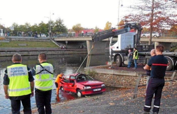 In the English Channel, this miracle bears witness to the day his friend's car fell into the water