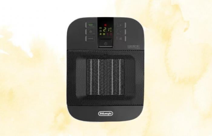 Equip yourself for this winter with this blower heater at a discounted price on the Delonghi website