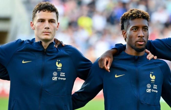 how Coman and Pavard, back at Clairefontaine, experienced being sidelined after the Euro