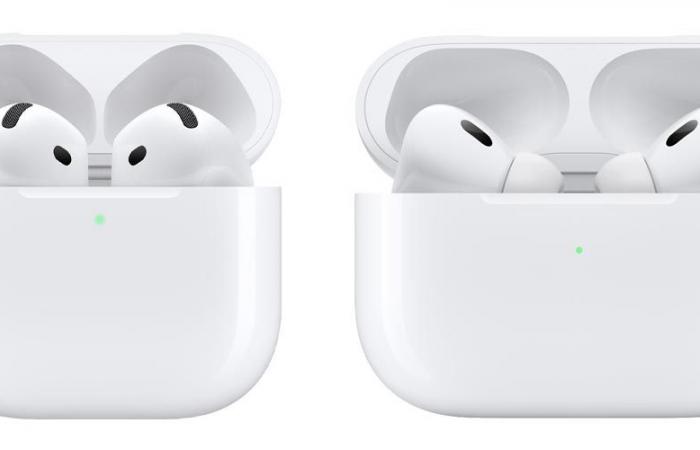 A software update for AirPods 4 and AirPods Pro 2