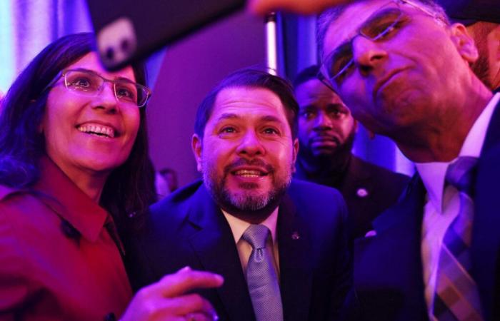 In Arizona, Democrat Ruben Gallego wins over a Trump loyalist and becomes the state's first Latino senator