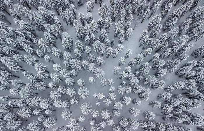 Snowfall on Lozère and rain on the plains