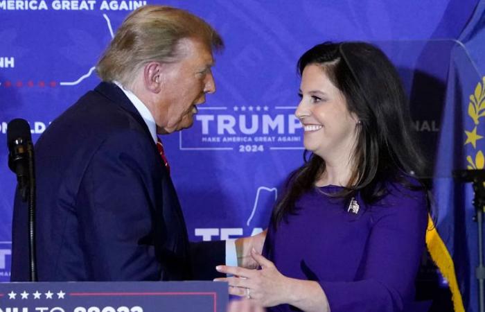 Donald Trump names Elise Stefanik ambassador to the UN