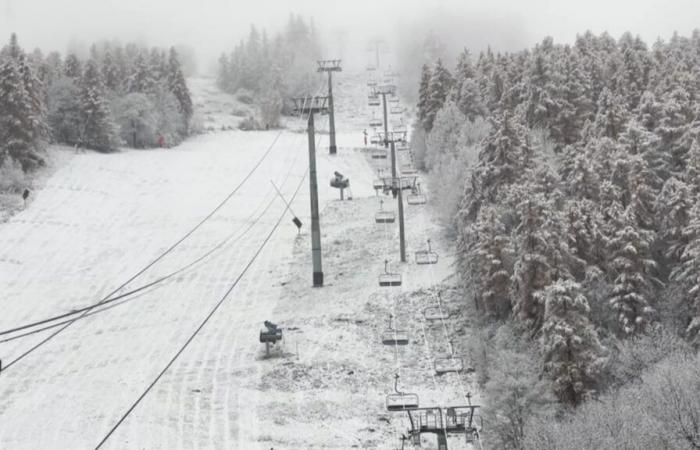 from Abriès-Ristolas to Serre-Chevalier, images of the first snow of the season