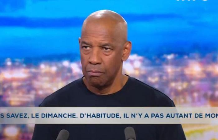 his attitude behind the scenes of the TF1 news makes Internet users react a lot! (VIDEO)