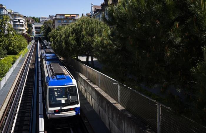 Lausanne: more M2 between Ouchy and Bessières for an indefinite period