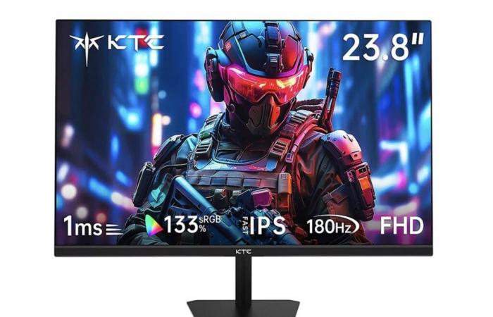 Top seller of the Single Day, this 180 Hz PC gaming screen is sold at an indecent price