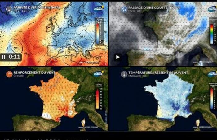 Arrival of a cold drop and first cold snap in France: what weather can we expect this week in Charente?