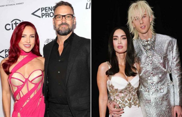 Brian Austin Green’s Fiancée Sharna Burgess Reacts to Megan Fox’s Pregnancy