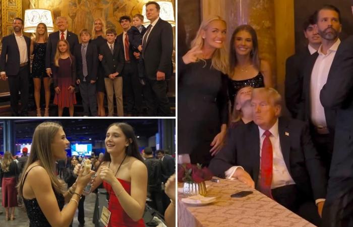 Kai Trump provides inside look at election night at Mar-a-Lago in YouTube vlog