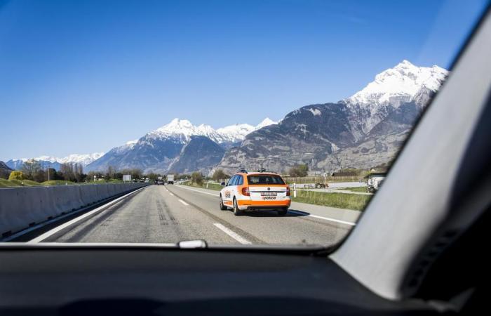 A9: accident in Sierre between two army trucks