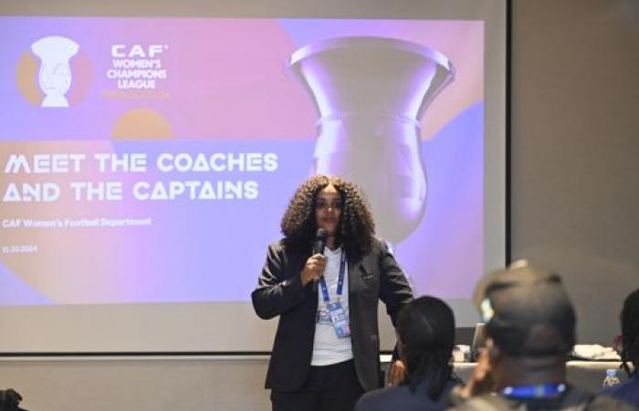 CAF organizes its “Meeting with Coaches and Captains” as part of its mission to strengthen women’s football