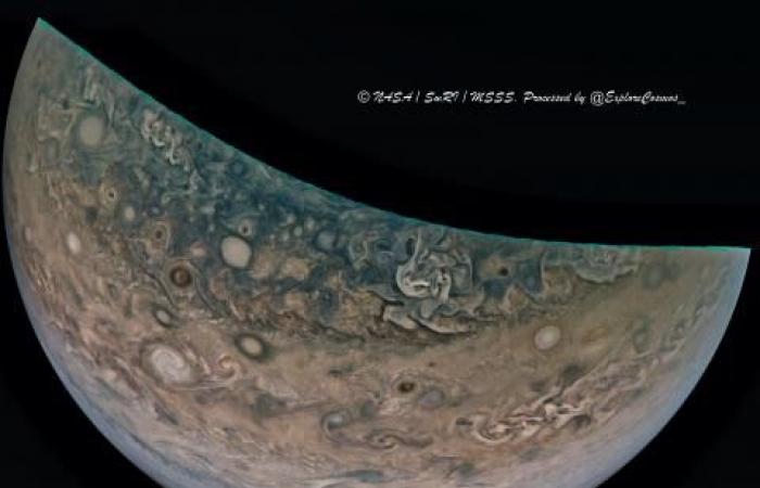 Jupiter like you've never seen it: a NASA probe reveals new photos of the majestic Giant