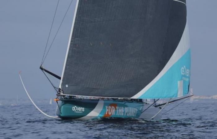 After just over 48 hours of racing, Sam Goodchild scouts the Vendée Globe