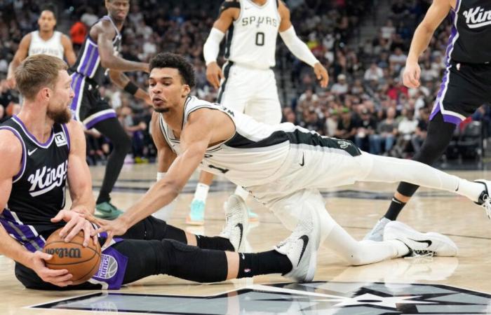 NBA: Victor Wembanyama has his best game of the season and the Spurs beat the Sacramento Kings