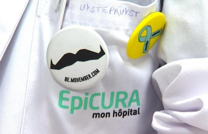 A urologist from CH Epicura in Hornu writes a song for Movember