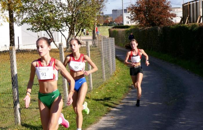 Some nice battles this November 11 during a cross-country race in Dordogne