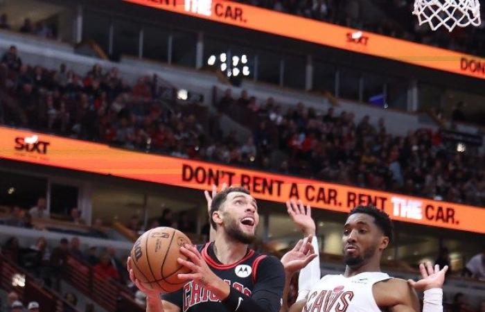 Cleveland Cavaliers 119, Chicago Bulls 113 at the United Center – Chicago Tribune