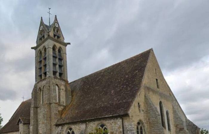 Medieval engravings unearthed in a church in Seine-et-Marne before work