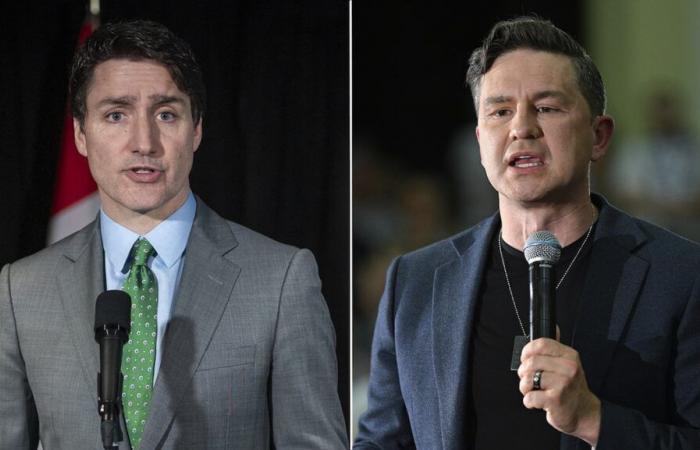 Trudeau and Poilievre neck and neck in Quebec, according to a Léger-Le Journal-TVA poll