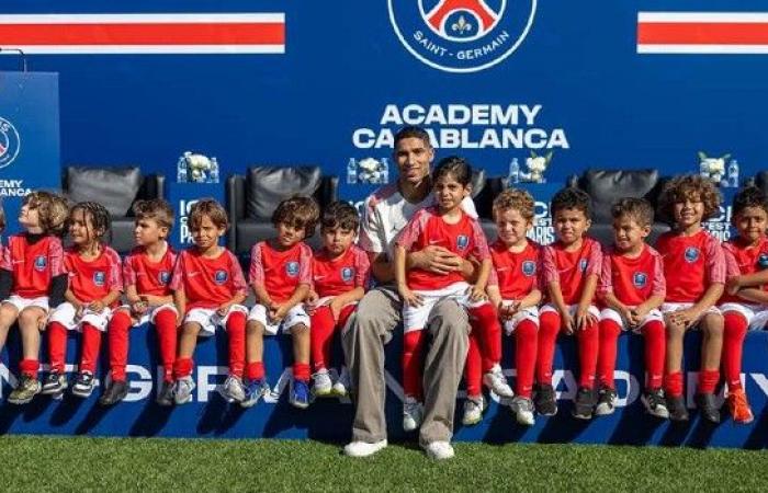 PSG inaugurates its Academy in Morocco in the presence of Hakimi –