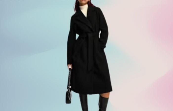 Reinvent your style this winter with this belted coat at a low price on the Asos website