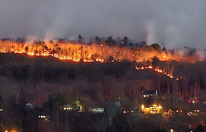 Jennings Creek fire sparks another blaze; high winds complicate efforts