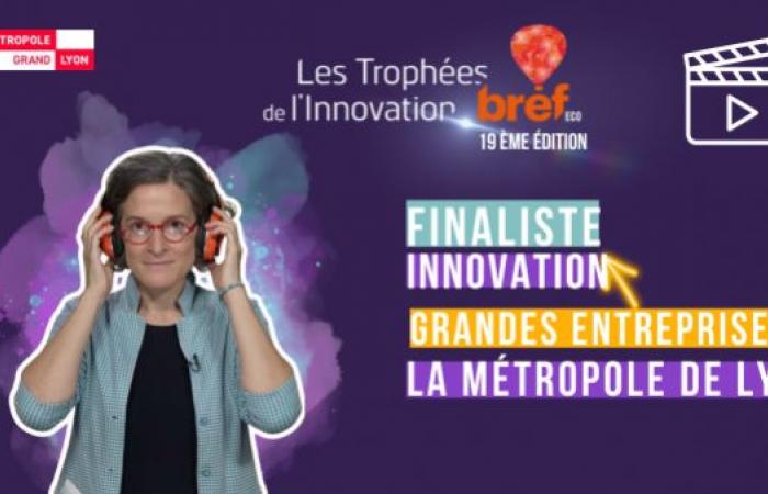 The Lyon Metropolis, finalist of the Brief Eco Innovation Trophies