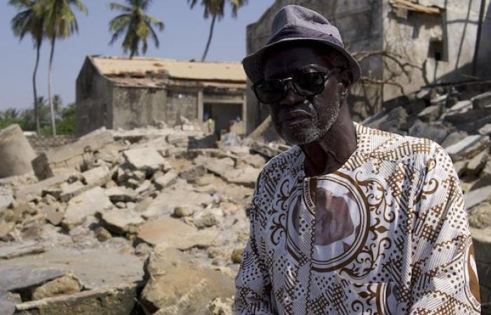 When the ocean swallows the coasts of Senegal