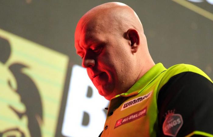 Michael van Gerwen’s barren year continues, dumped out of Grand Slam of Darts group stage in 14 year first by Ryan Joyce