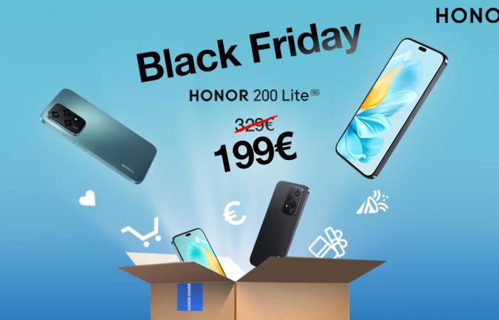 The HONOR 200 and 200 Lite are almost half price for Black Friday on Amazon, quick!