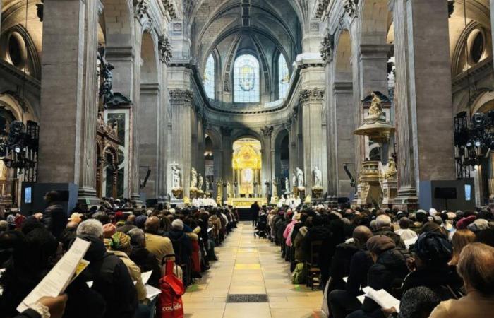 More than 2000 faithful attended the mass of the Antillo-Guyanese of France