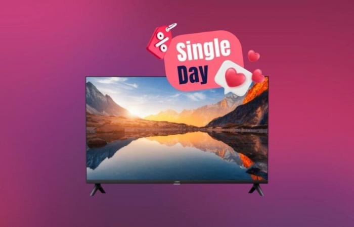 Only €121 is the great price of this recent little Xiaomi TV (with Google TV) for Single Day