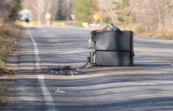 Spectacular theft of an ATM