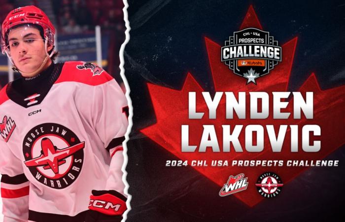 WHL champion Lakovic ready to bring clutch skillset to 2024 CHL USA Prospects Challenge presented by Kubota Canada