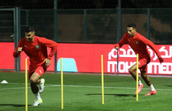 In the presence of all the players, the Moroccan national team continues its preparations before traveling to Gabon