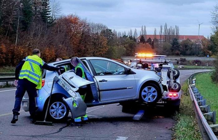 Moselle. Accident on the expressway in Forbach: a woman slightly injured