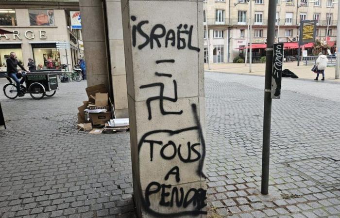 Amiens: swastikas sprayed in the city center