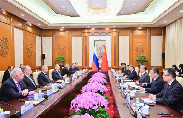 China and Russia hold annual strategic security consultation