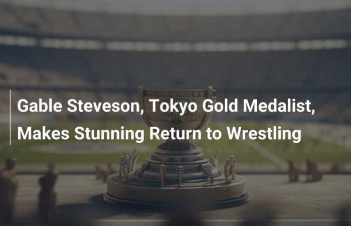 Tokyo gold medalist Gable Steveson makes striking return to wrestling