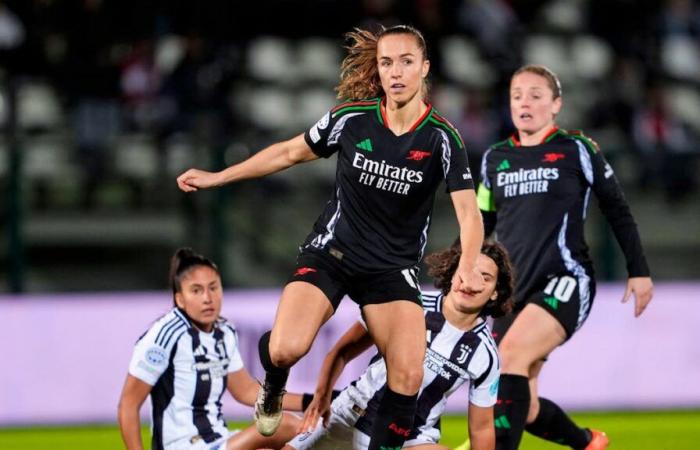 Women’s Champions League: Arsenal outclass Juventus