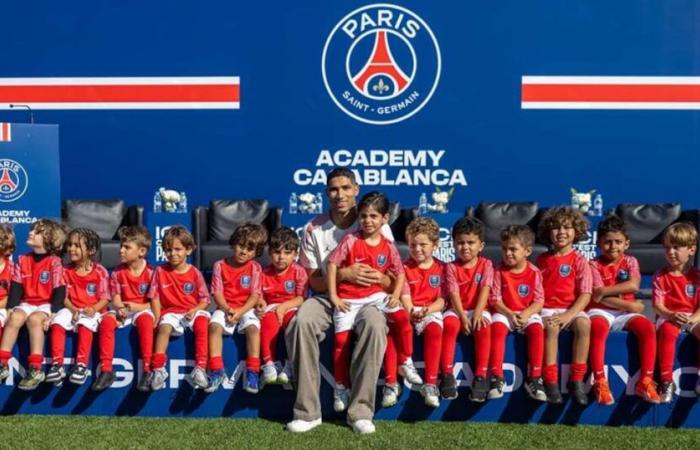 Casablanca: Paris SG inaugurates its academy in the presence of Hakimi